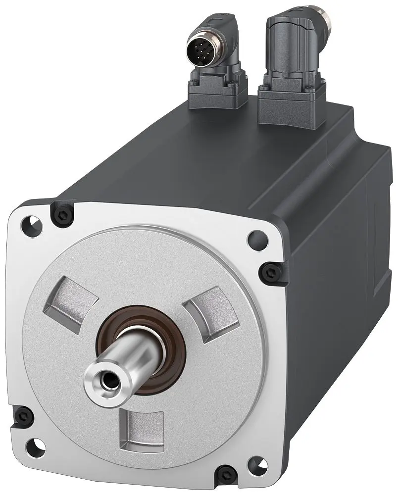Siemens 1FL Servomotor, 33.43 nm, 480 V, 2000 rpm, 2 kW, 9.6 nm, 22 mm, B. 110 mm, T. 130 mm, L. 247.2 mm, L. 58 mm