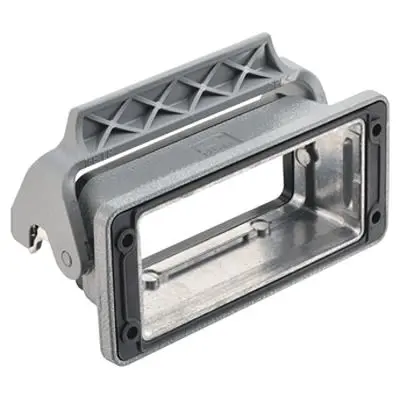 Produktfoto 1 von HARTING Han B Gehäuse Einhebel 1, Hinten 16B Anbaugehäuse, IP65