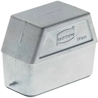 Produktfoto 1 von HARTING Han EMC Haube Einhebel 1, Kabel 10A Haube, IP65