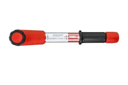 Produktfoto 1 von Gedore 3/8 in Drehmomentschlüssel Vierkant 5 to 25 Nm, Länge 319mm, ±3 %