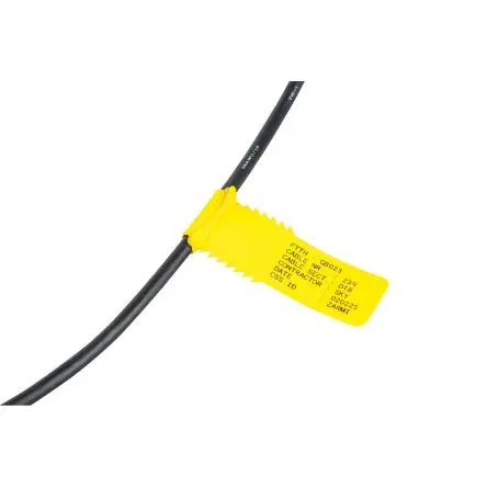 Produktfoto 1 von Brady Etikette auf Rolle B. 25 mm für M610 55 Pro Rolle auf Gelb 78 mm Polyolefin