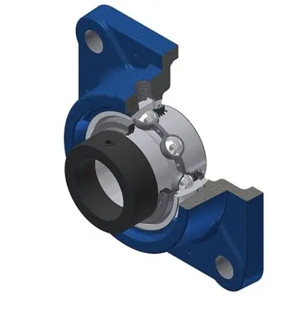 Produktfoto 1 von SNR Radial Lagerbaugruppe aus Gusseisen, Innen-Ø 50 mm, 143mm x 143 mm