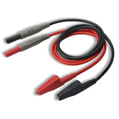 Produktfoto 1 von CALTEST Messleitungen 10A Stecker, Schwarz 60 cm