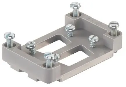 Produktfoto 1 von HARTING Han B Adapterplatte, Grau