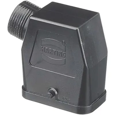 Produktfoto 1 von HARTING Han Compact Haube Einhebel 1, Kabel Haube, IP65