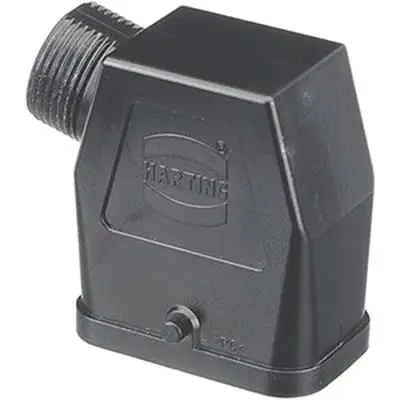Produktfoto 1 von HARTING Han Compact Haube Einhebel 1, Kabel Haube, IP65