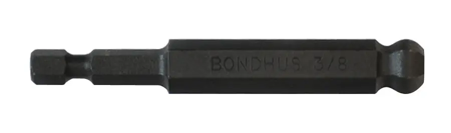 Produktfoto 1 von Bessey 1/4 in 3/8 in Sechskant Sechskant-Bit, Sechskant Stahl, 1-teilig, 76 mm