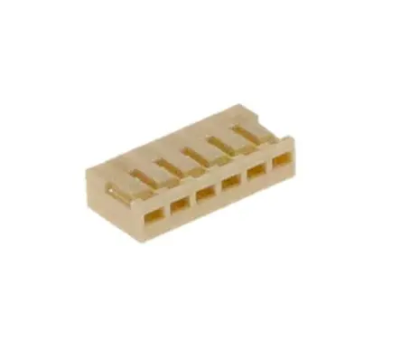 Produktfoto 1 von Molex 35023 Stecker Steckverbindergehäuse 2 mm, 6-polig / 1-reihig gewinkelt, Vertikal, Oberfläche