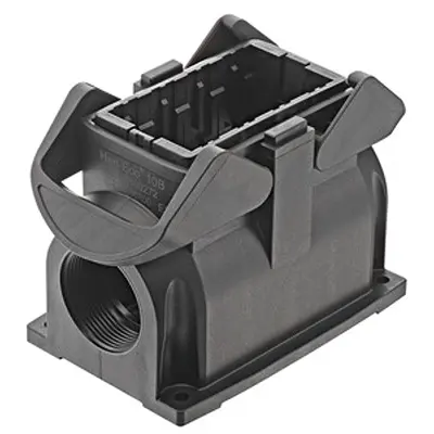 Produktfoto 1 von HARTING Han Eco Modular Oberflächenmontiertes Gehäuse Doppelter Hebel, SMD 10B Aufputzgehäuse, IP65