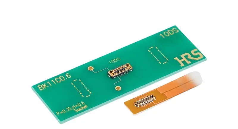 Produktfoto 1 von Hirose BK11 Anschluss Gerade SMD 10-polig / 2-reihig, Raster 0.35 mm SMD