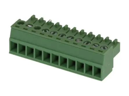 Produktfoto 1 von Molex 39516 Anschlussklemmenblock Gerade, Einsteck-Anschluss, 11-polig / 1-reihig, Raster 3.5 mm