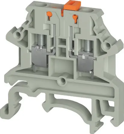 Produktfoto 1 von Wieland Anschlussklemmenblock DIN-Schiene 1 Grau, 2.5mm², 400V Schraubbefestigung