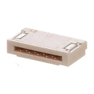 Produktfoto 1 von Molex 51281, Oberfläche Gerade Anschluss, 10-polig, Raster 0.50 mm, Zinn
