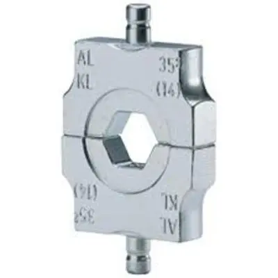 Produktfoto 1 von Klauke HA4 Crimp-Backe, 1 Ports, Crimp-Backe