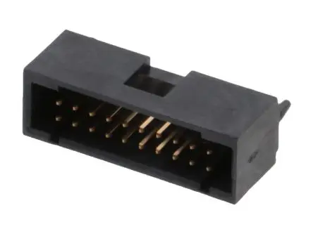 Molex 70568 Leiterplattenleiste Vertikal, 20-polig / 2-reihig, Raster 2.54 mm Raster Durchsteckmontage, Kabel-Platine,