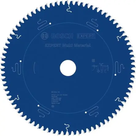 Produktfoto 1 von Bosch 80 Hartmetall Multi-Material Kreissägeblatt, Ø 254 mm 1