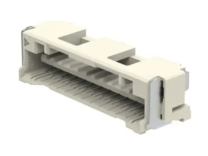 Produktfoto 1 von Molex 502585 Leiterplattenleiste Gerade, 13-polig / 1-reihig, Raster 1.50 mm Raster Oberfläche, Kabel-Platine,
