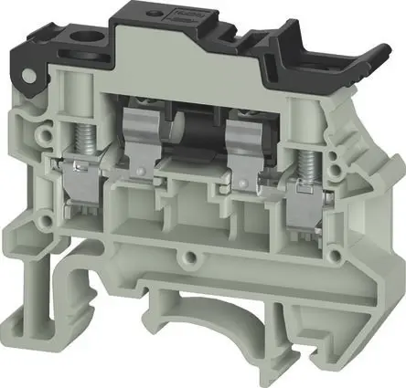 Produktfoto 1 von Wieland Anschlussklemmenblock DIN-Schiene 1 Grau, 4mm², 800V Schraubbefestigung