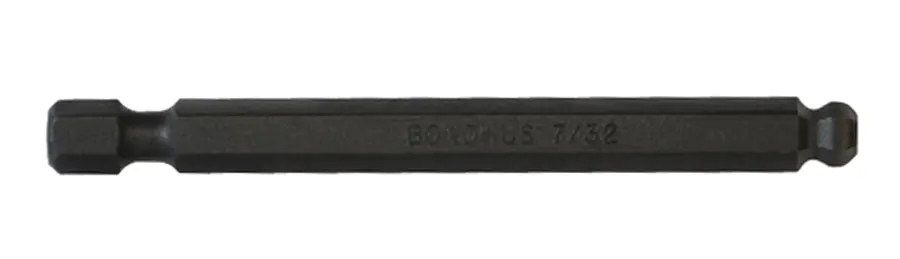 Produktfoto 1 von Bessey 1/4 in 7/32 in Sechskant Sechskant-Bit, Sechskant Stahl, 1-teilig, 76 mm