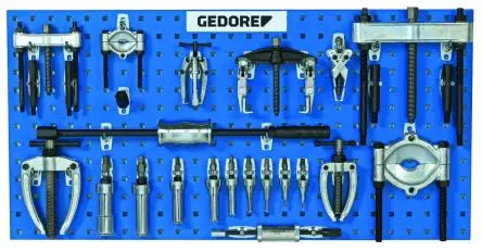 Produktfoto 1 von Gedore Mechanisch, Manuelle Bedienung Abzieher 130 mm, 22-teilig