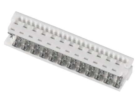 Produktfoto 1 von Molex 90327 Buchse Gehäuseanschluss 1.27 mm, 24-polig / 2-reihig Vertikal, Kabel