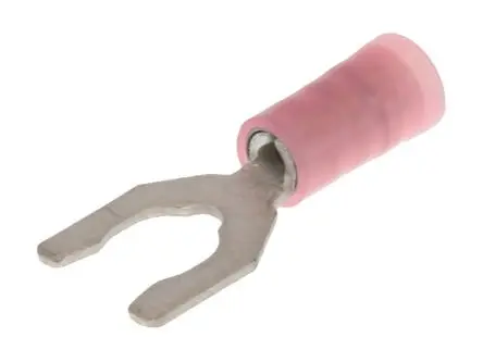 Produktfoto 1 von Molex 19115 Rosa Isoliert Spaten B. 8.38mm, 10 Nylon 22 AWG 18 AWG