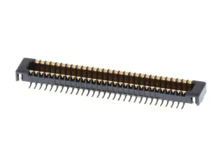 Produktfoto 1 von Molex 55909 Leiterplattenleiste Vertikal, 60-polig / 2-reihig, Raster 0.4 mm Raster Oberfläche, Platine-Platine,