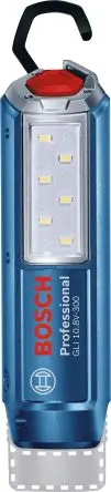 Produktfoto 1 von Bosch PRO GLI 12V LED Leicht Arbeitslicht 12V Wiederaufladbar 300 lm, 52mm x 55 mm x 183 mm