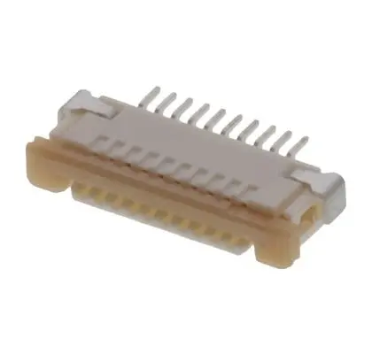 Produktfoto 1 von Molex 52207, Oberfläche gewinkelt FPC-Steckverbinder, 10-polig / 1-reihig, Raster 1 mm, SMD