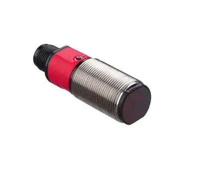 Produktfoto 1 von Leuze 328 Zylindrisch Optischer Sensor, Optischer Sensor, Transistor PNP Ausgang, 4-poliger M12-Stecker