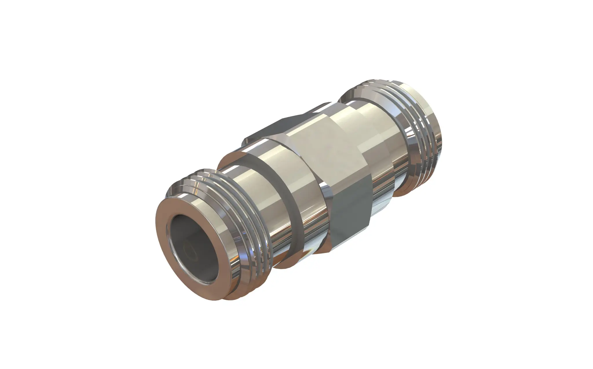 Produktfoto 1 von Koaxadapter, 50 Ω, Gerade, 11 GHz Buchse Buchse