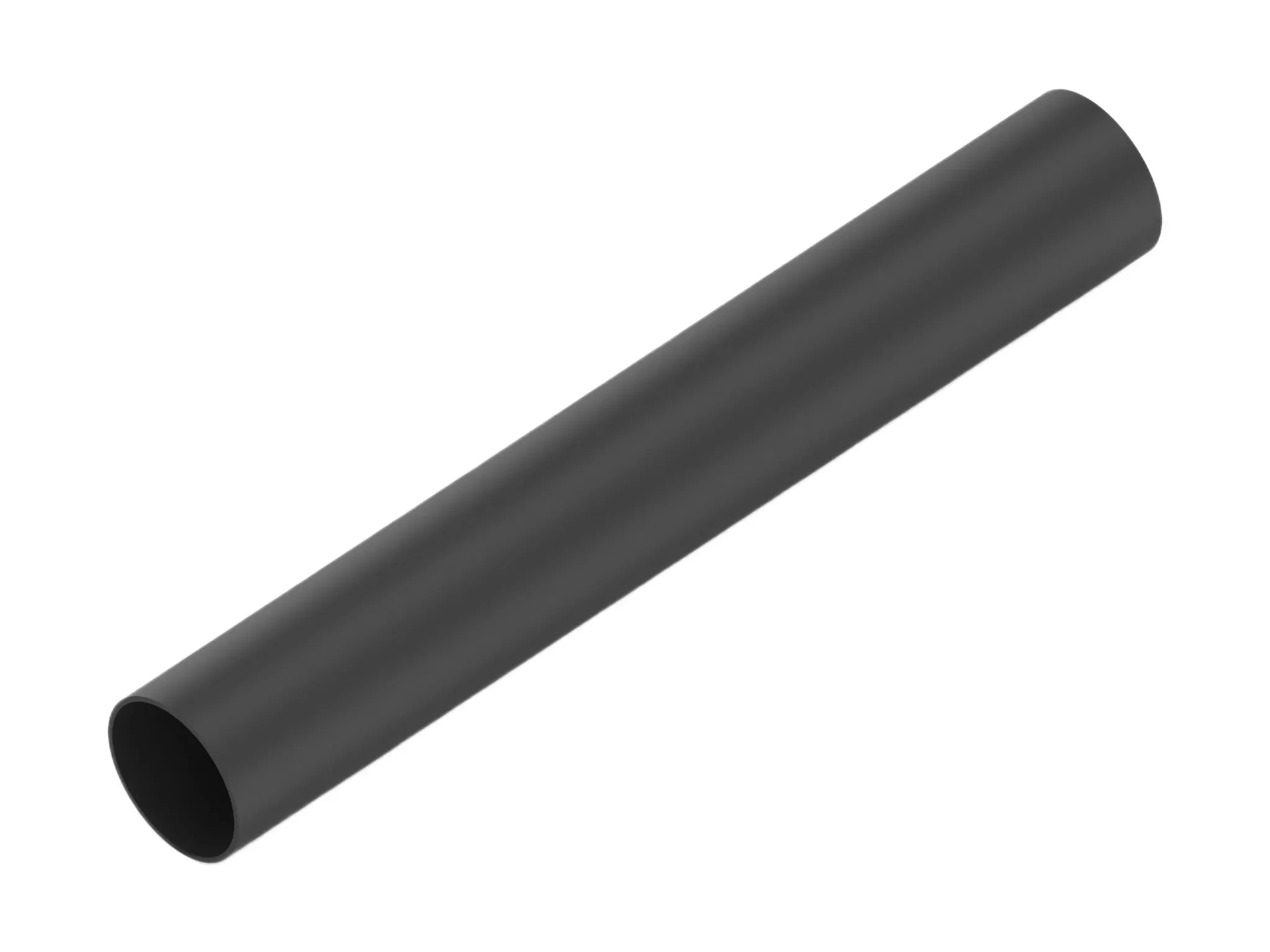 Produktfoto 1 von TE Connectivity RAYCHEM Rohr, Modifiziertes Polyolefin Schwarz, Ø 12.7 mm Schrumpfrate 2:1, Länge 1220mm