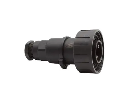 Produktfoto 1 von Bulgin Standard Vitalis Buccaneer 38.1 mm Rundsteckverbinder Stecker 6-polig Stecker 5A Frei hängend IP68, IP69K