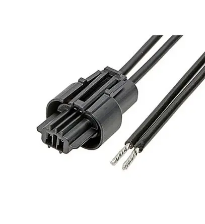 Produktfoto 1 von Molex 216621 Buchse Kabel assembliert 3.6 mm, 2-polig / 1-reihig Gerade, Frei hängend