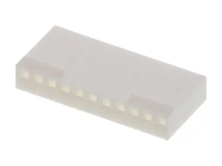 Produktfoto 1 von Molex 22-01 Buchse Gehäuse 2.54 mm, 11-polig / 1-reihig Vertikal, Platine