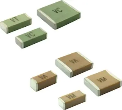 Produktfoto 1 von Vishay, VJ, Oberfläche Keramik-Vielschichtkondensator X7R, 1 nF ±10 % / 250V ac, Gehäuse 2008