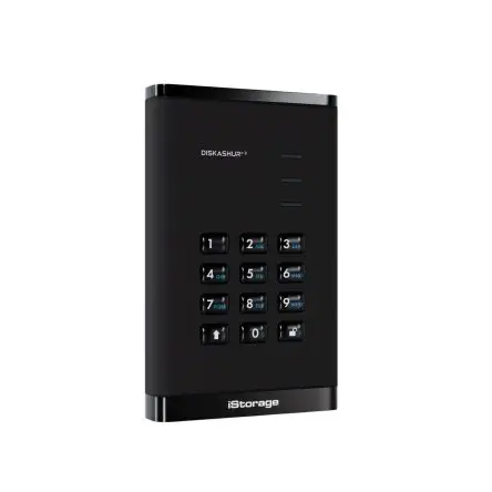Produktfoto 1 von iStorage, Tragbare SSD 1 TB Außen- SSD Industriequalität, tragbar, Ja, 256 Bit AES XTS