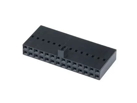 Produktfoto 1 von Molex 22-55 Buchse Gehäuse 2.54 mm, 28-polig / 2-reihig Vertikal, Platine