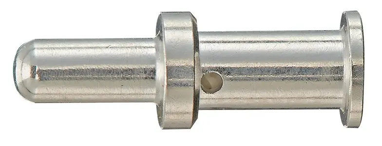 Produktfoto 1 von HARTING 4.5 x 13.2 mm Han Yellock Crimpkontakt Stecker 20A Steckverbinderkontakt 0.5 mm²