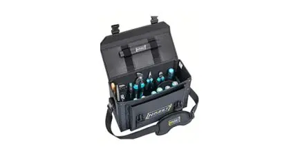 Produktfoto 1 von HAZET Polyester Werkzeugtasche mit Schnalle, 285mm x 430 mm x 190 mm Schultergurt