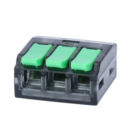Produktfoto 1 von NEMIQ PSC Spleißverbinder, Spleißen, Grün Isoliert, Ges.L 22mm, 10 AWG max.