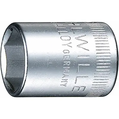 Produktfoto 1 von STAHLWILLE 1/4 in Sechskant Buchse SW 11 mm Vierkant x 23.00 mm
