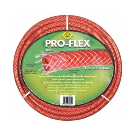 Produktfoto 1 von CK Schläuche, Ø 0.5 Zoll 0.5 Zoll Außen-ø Rot PVC 35 bar x 15 m