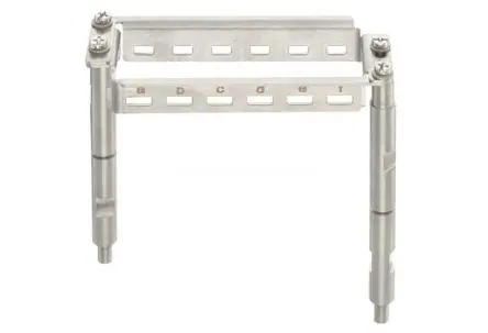 Produktfoto 1 von HARTING Han HPR EasyCon Rahmen, M6, 113.4 x 42.4 x 19 mm