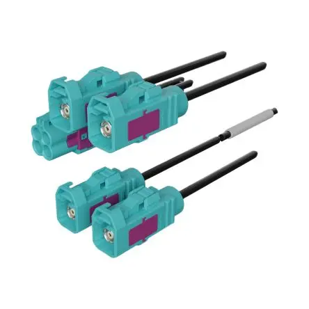 Molex 4 225775 Kabel assembliert FAKRA-Stecker 4 / FAKRA-Buchse Buchse / Buchse, 1000 mm