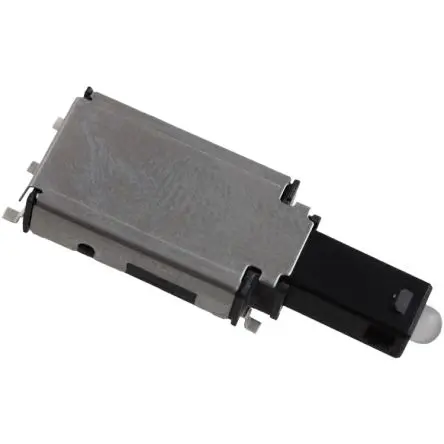 Produktfoto 1 von C & K ELUMO Druckschalter-Schaltelement Beleuchtet Rastend SMD, 1-poliger Umschalter / 250mA 50 V