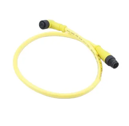 Produktfoto 1 von Molex 12006, 4-polig Kabel assembliert, M12 Micro Change Buchse 4 / M12 Micro Change Stecker, Länge 2 m