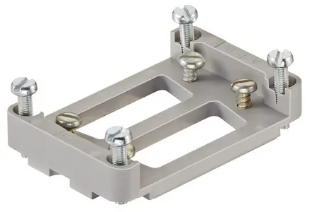Produktfoto 1 von HARTING Han B Adapterplatte, Grau