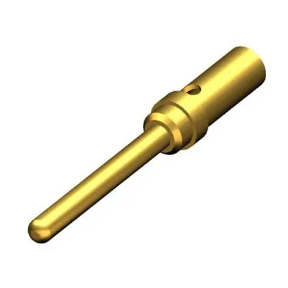 Produktfoto 1 von Molex 173112, Gr.: 20 D-Sub-Kontakt, Stecker Crimpbefestigung, Messing, Gold über Nickel, Crimpbefestigung 26 AWG