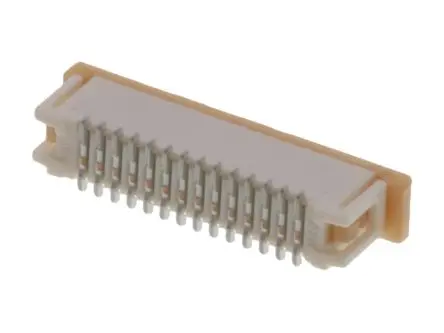 Molex 52610, Oberfläche Vertikal FPC-Steckverbinder, 14-polig / 1-reihig, Raster 1 mm, SMD